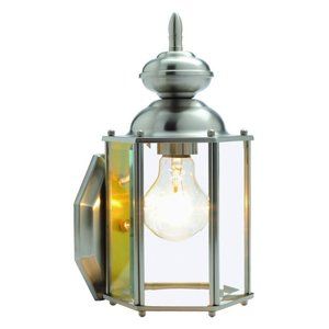 Design House 501692 Augusta Outdoor Wall lighting with clear beveled glass